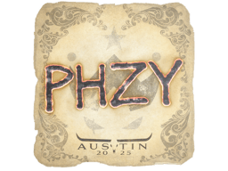 Naklejka | phzy | Austin 2025