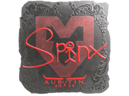 Naklejka | Spinx (foliowana) | Austin 2025