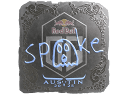 Naklejka | spooke (foliowana) | Austin 2025
