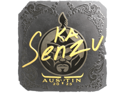 Naklejka | Senzu (foliowana) | Austin 2025