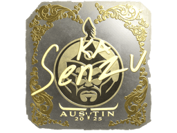 Naklejka | Senzu (złota) | Austin 2025