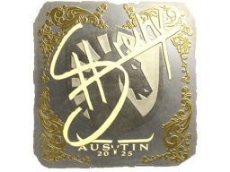Naklejka | siuhy (złota) | Austin 2025