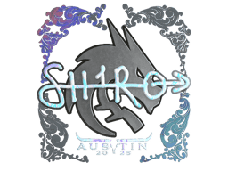 Naklejka | sh1ro (holograficzna) | Austin 2025