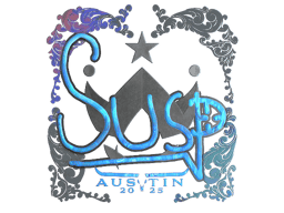 Naklejka | susp (holograficzna) | Austin 2025