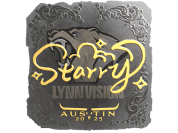 Naklejka | Starry (foliowana) | Austin 2025