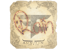 Naklejka | rain | Austin 2025