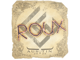 Naklejka | ROUX | Austin 2025