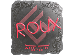 Naklejka | ROUX (foliowana) | Austin 2025