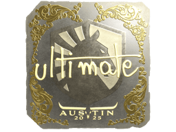 Naklejka | ultimate (złota) | Austin 2025
