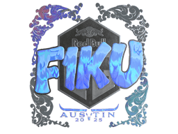 Naklejka | F1KU (holograficzna) | Austin 2025