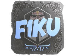 Naklejka | F1KU (foliowana) | Austin 2025