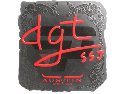 Naklejka | dgt (foliowana) | Austin 2025