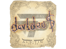 Naklejka | dav1deuS | Austin 2025