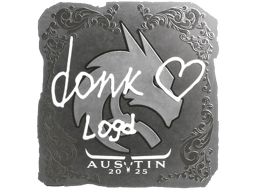 Naklejka | donk (foliowana) | Austin 2025