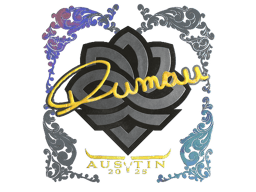 Naklejka | dumau (holograficzna) | Austin 2025