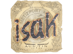 Naklejka | isak | Austin 2025
