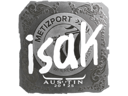 Naklejka | isak (foliowana) | Austin 2025