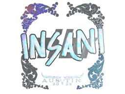 Naklejka | insani (holograficzna) | Austin 2025