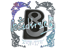 Naklejka | headtr1ck (holograficzna) | Austin 2025