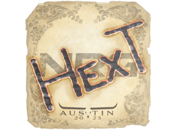 Naklejka | HexT | Austin 2025
