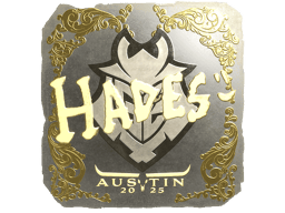 Naklejka | hades (złota) | Austin 2025