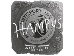 Naklejka | hampus (foliowana) | Austin 2025