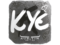 Naklejka | kye (foliowana) | Austin 2025