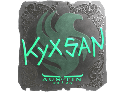 Naklejka | kyxsan (foliowana) | Austin 2025