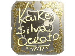 Naklejka | KSCERATO (złota) | Austin 2025