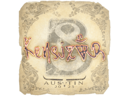Naklejka | kensizor | Austin 2025