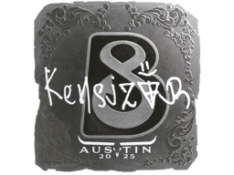 Naklejka | kensizor (foliowana) | Austin 2025