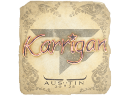 Naklejka | karrigan | Austin 2025