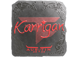 Naklejka | karrigan (foliowana) | Austin 2025