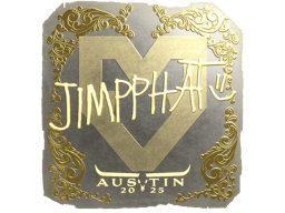 Naklejka | Jimpphat (złota) | Austin 2025