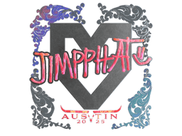 Naklejka | Jimpphat (holograficzna) | Austin 2025