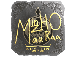 Naklejka | mzinho (foliowana) | Austin 2025