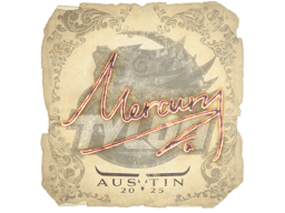 Naklejka | Mercury | Austin 2025