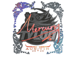 Naklejka | Mercury (holograficzna) | Austin 2025
