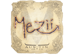 Naklejka | mezii | Austin 2025
