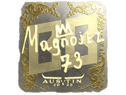 Naklejka | Magnojez (złota) | Austin 2025