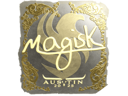 Naklejka | Magisk (złota) | Austin 2025