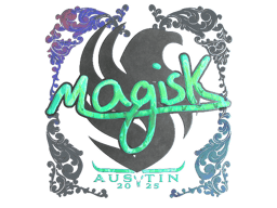 Naklejka | Magisk (holograficzna) | Austin 2025