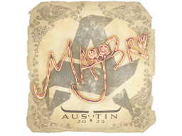 Naklejka | MAJ3R | Austin 2025