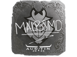 Naklejka | malbsMd (foliowana) | Austin 2025
