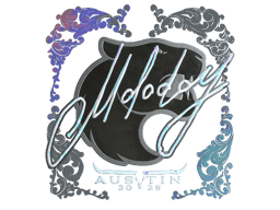 Naklejka | molodoy (holograficzna) | Austin 2025