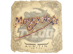 Naklejka | Moseyuh | Austin 2025