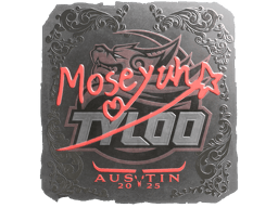 Naklejka | Moseyuh (foliowana) | Austin 2025