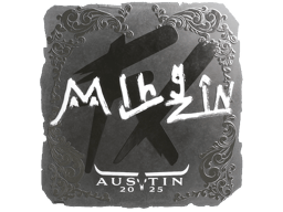 Naklejka | mlhzin (foliowana) | Austin 2025
