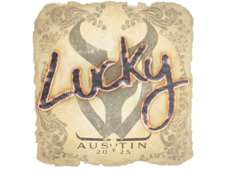 Naklejka | Lucky | Austin 2025