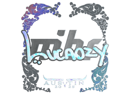 Naklejka | Lucaozy (holograficzna) | Austin 2025